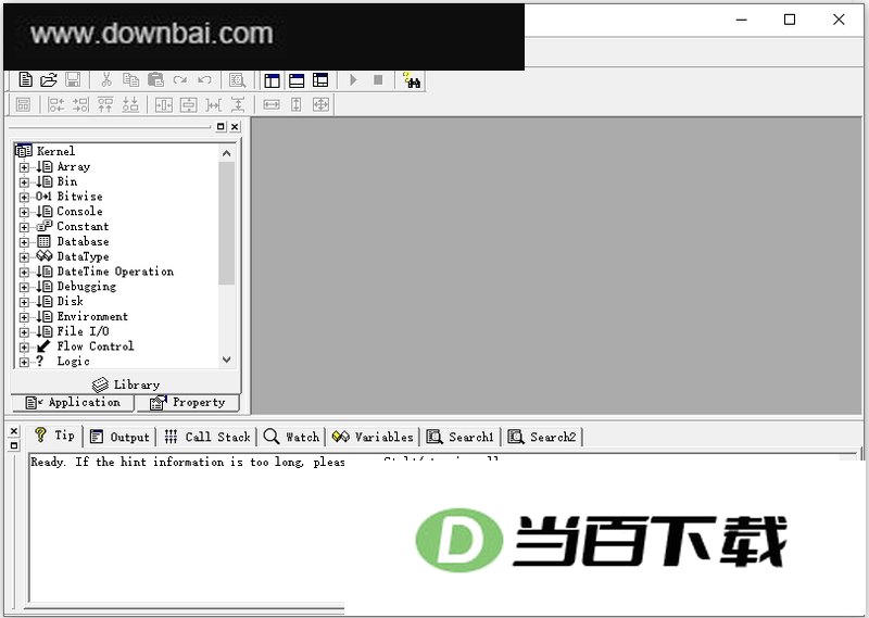 EPL易语言编程工具 v4.01 软件界面截图