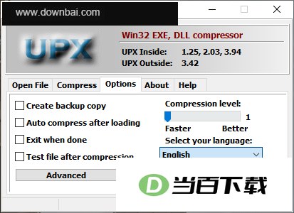 UPX Shell(upx�ӿǹ���) v6.0.3 ���������ͼ