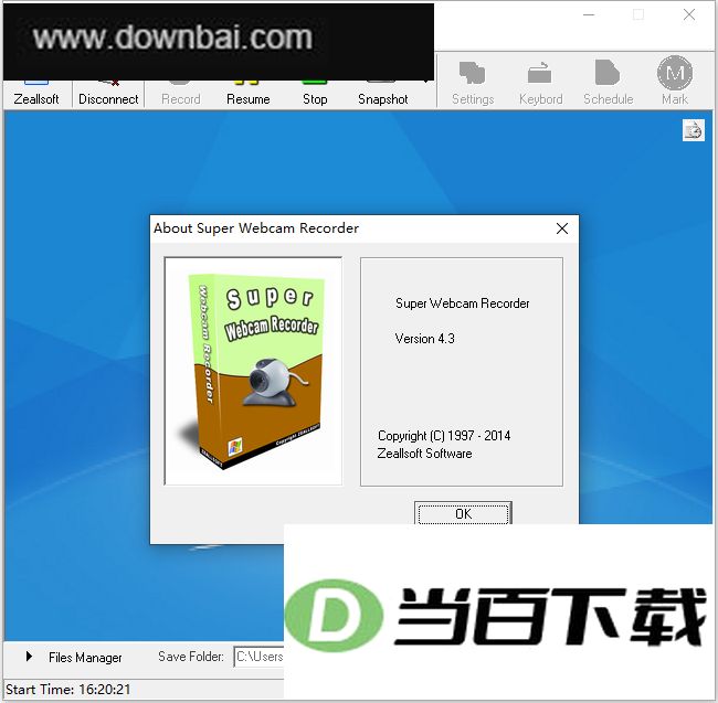 Super Webcam Recorder(����ͷ¼������) v4.3 �����ͼ