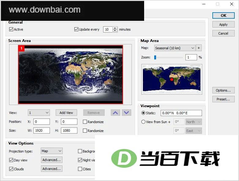 EarthView(卫星地球照片壁纸) v7.18.0 界面截图