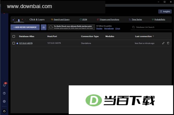 RedisInsight�ٷ��� v3.8.0 �����ͼ