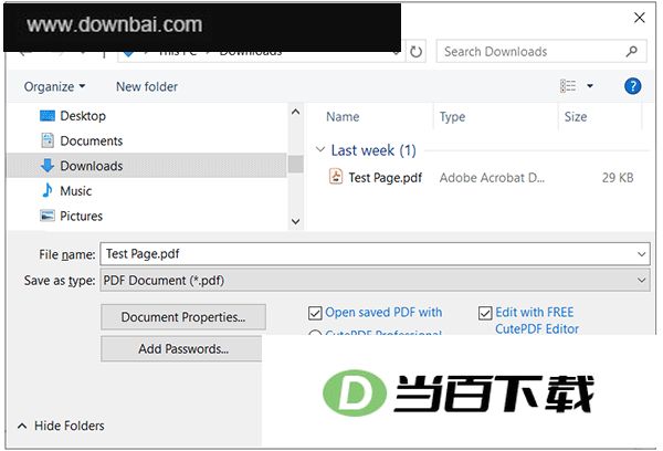 cutepdf writer���İ� v4.0.1.5�ٷ��� �����ͼ