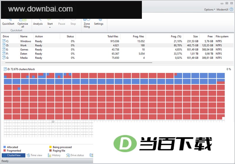 O&O Defrag Pro�ٷ��� v32.0.26130.0 ���������ͼ