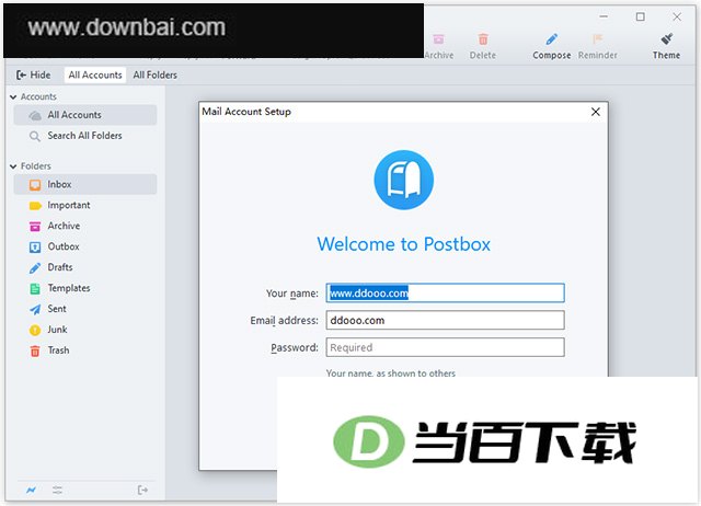 postbox电脑版 v7.0.65 软件界面截图