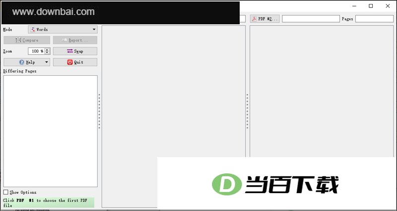diffpdf(pdf�ļ��ȽϹ���) v6.1.1 ���������ͼ