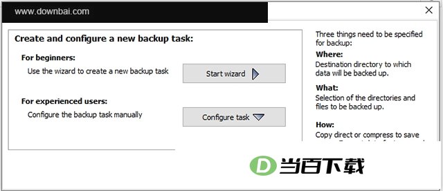 Personal Backup(个人数据备份软件) v6.4.13.0 软件界面截图