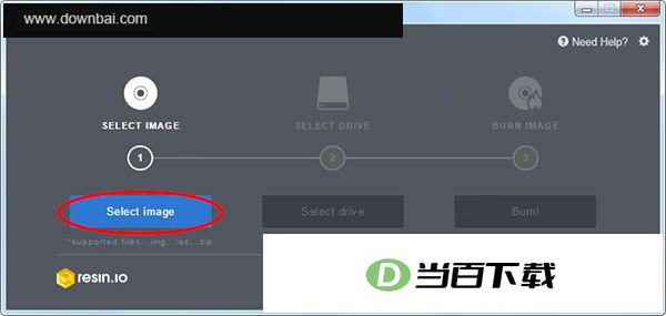 etcher镜像写入工具 v2.1.7官方版 软件界面截图