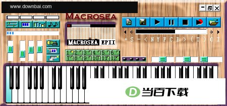 Electron Piano 软件界面截图