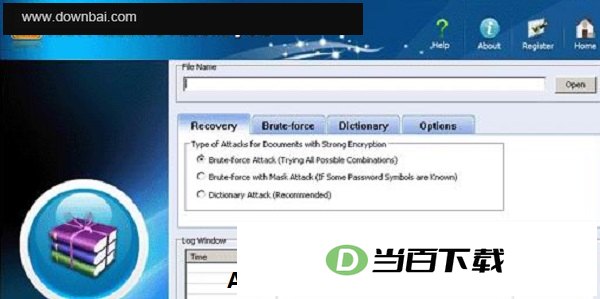 Advanced RAR Password Recovery 软件界面截图