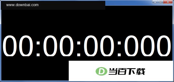 桌面计时器(Metro Timer) 软件界面截图