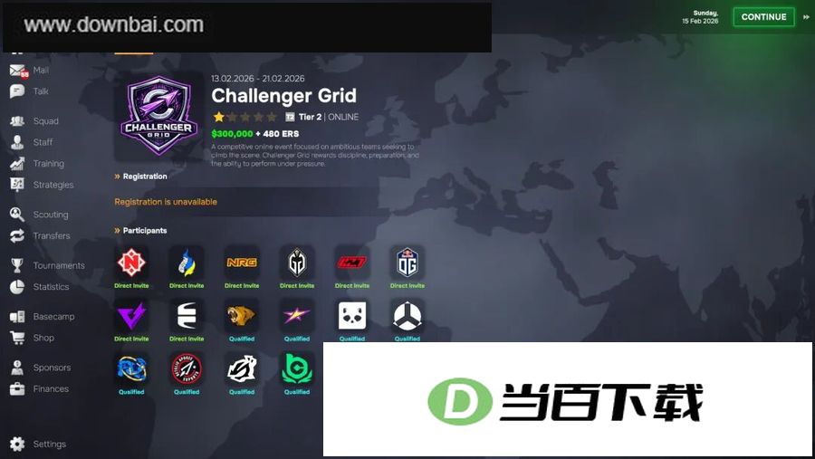 电竞经理2026 软件截图