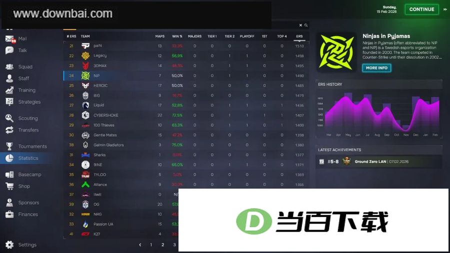 电竞经理2026 软件截图