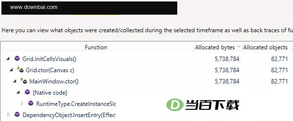 JetBrains DotMemory(内存分析工具) 软件截图