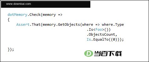 JetBrains DotMemory(�ڴ��������) ������ͼ