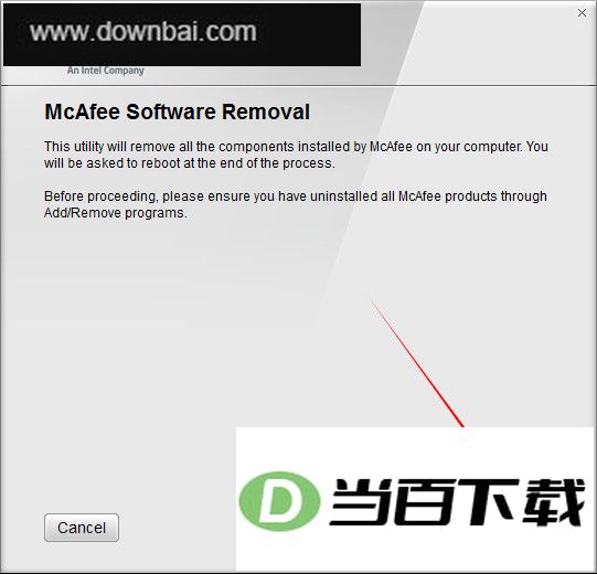 McAfee Removal Tool(���˷�ж�ع���) ������ͼ