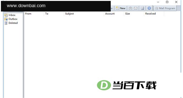 CheckMail(邮件管理软件) 软件界面截图