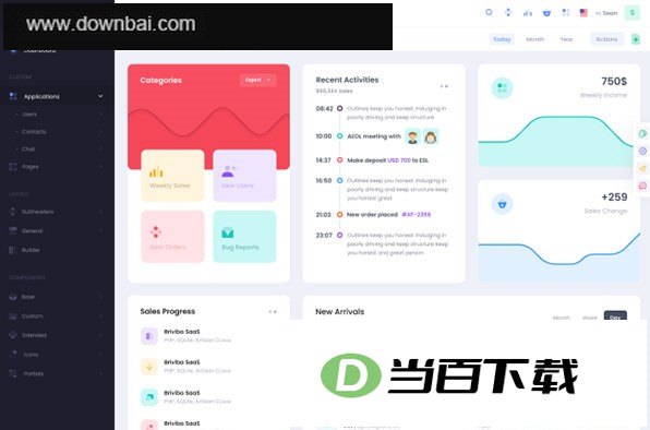 Metronic中文版 软件界面截图
