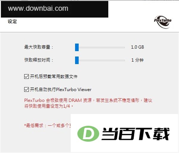 PlexTurbo(�ֿ���SSD�Ż�����) ���������ͼ