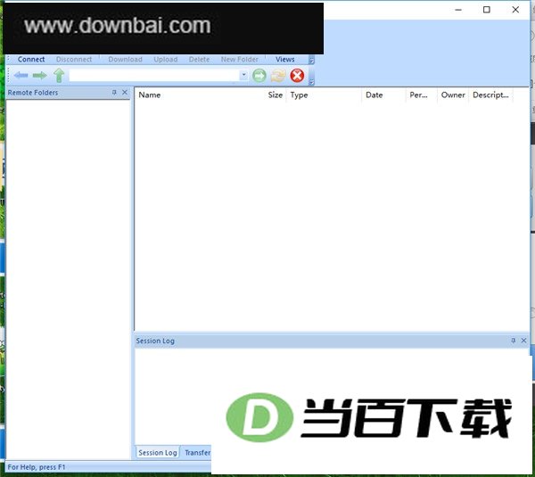 ftp explorer 软件界面截图