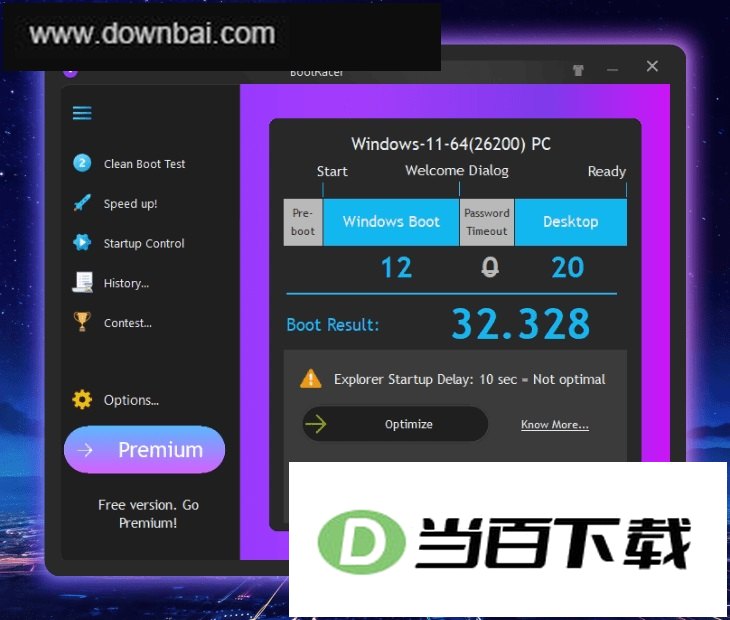 BootRacer官方版 软件界面截图