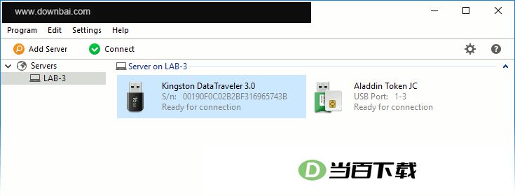 usb over network(USB设备共享管理软件) 软件截图