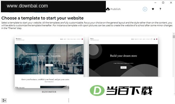Lauyan TOWeb(网页制作工具) 软件界面截图
