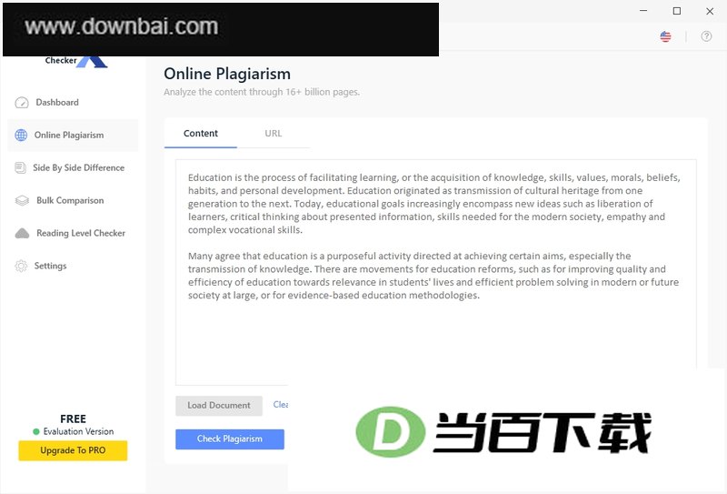Plagiarism Checker X官方版 软件界面截图