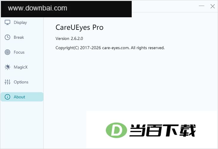 CareUEyes Pro中文版 软件截图