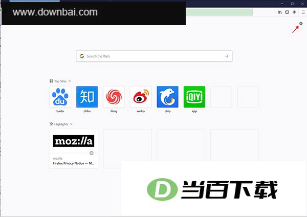 火狐浏览器第三方编译版 软件界面截图