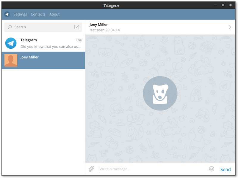 Telegram Desktop ������ͼ