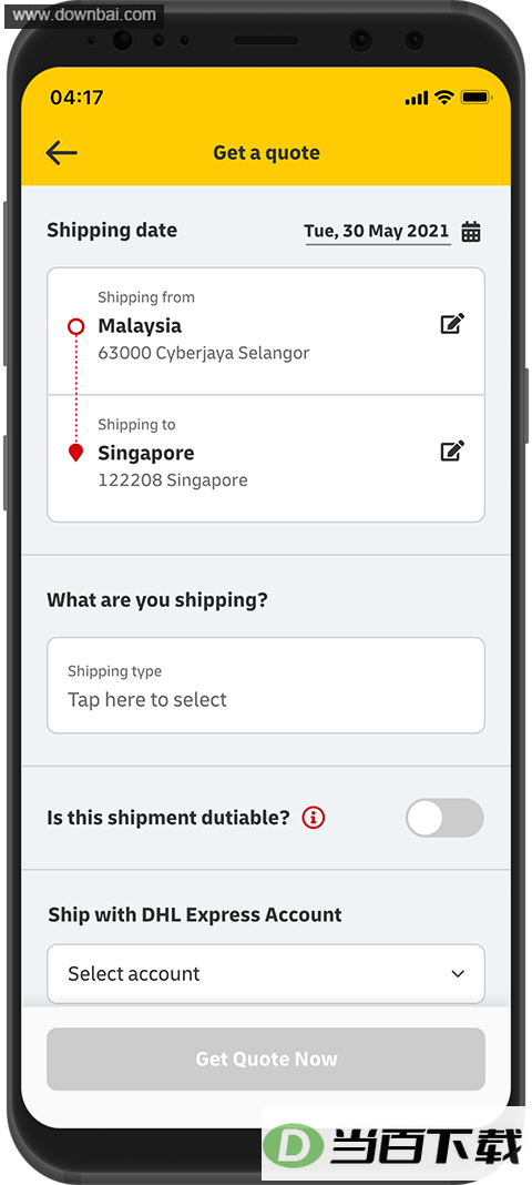 DHL���ʿ��app��ͼ3