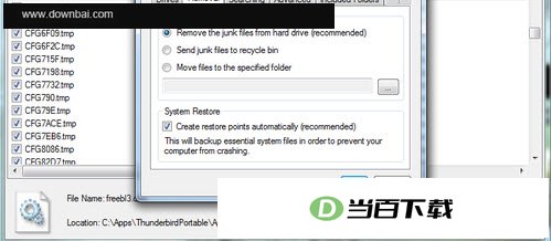 Little Disk Cleaner(系统优化,清楚系统垃圾) 软件界面截图