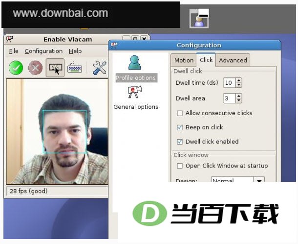 Enable Viacam(����ͷ�������) ���������ͼ
