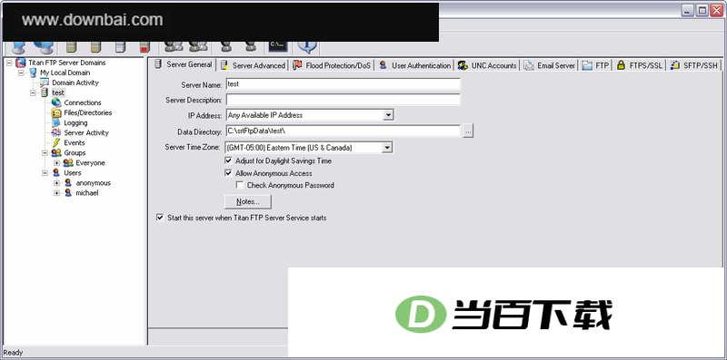 FTP������Titan FTP Server ���������ͼ