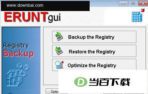 注册表优化专家(ERUNTgui) 界面截图