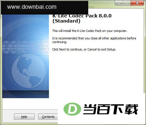 ȫ�ܽ����� K-Lite Codec Pack Standard ���������ͼ