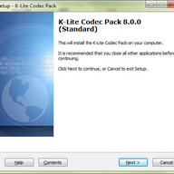 ȫ�ܽ����� K-Lite Codec Pack Standard