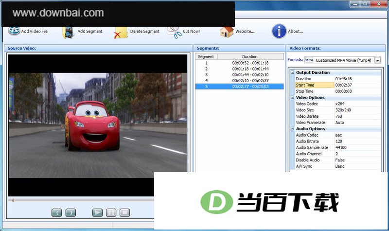 视频剪辑大师(Weeny Free Video Cutter) 软件界面截图