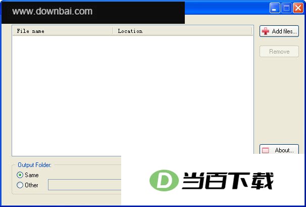 3GP视频转换为MP3(3GP to MP3 Converter) 软件界面截图