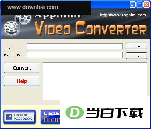 简单视频转换(Appnimi Video Converter) 软件界面截图