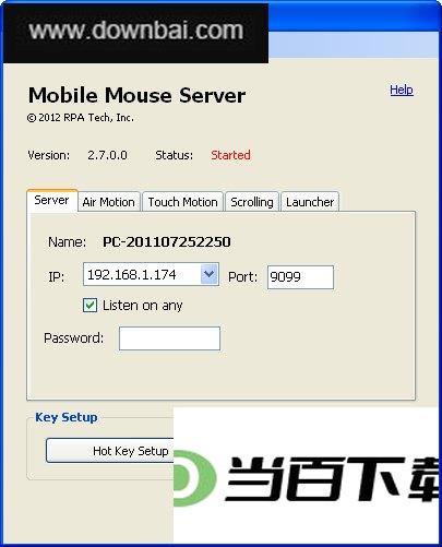 �ֻ������(Mobile Mouse Server) ���������ͼ