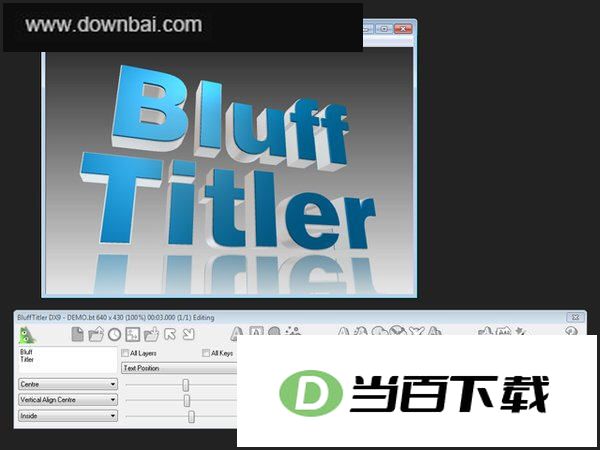3D�ı�������������(Outerspace Software BluffTitler DX9 iTV) �����ͼ