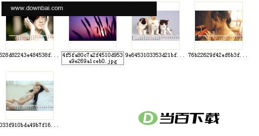2013年日历壁纸 界面截图