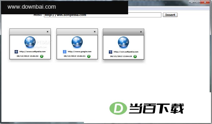 监控网站网络状况(NetMapAir) 软件界面截图