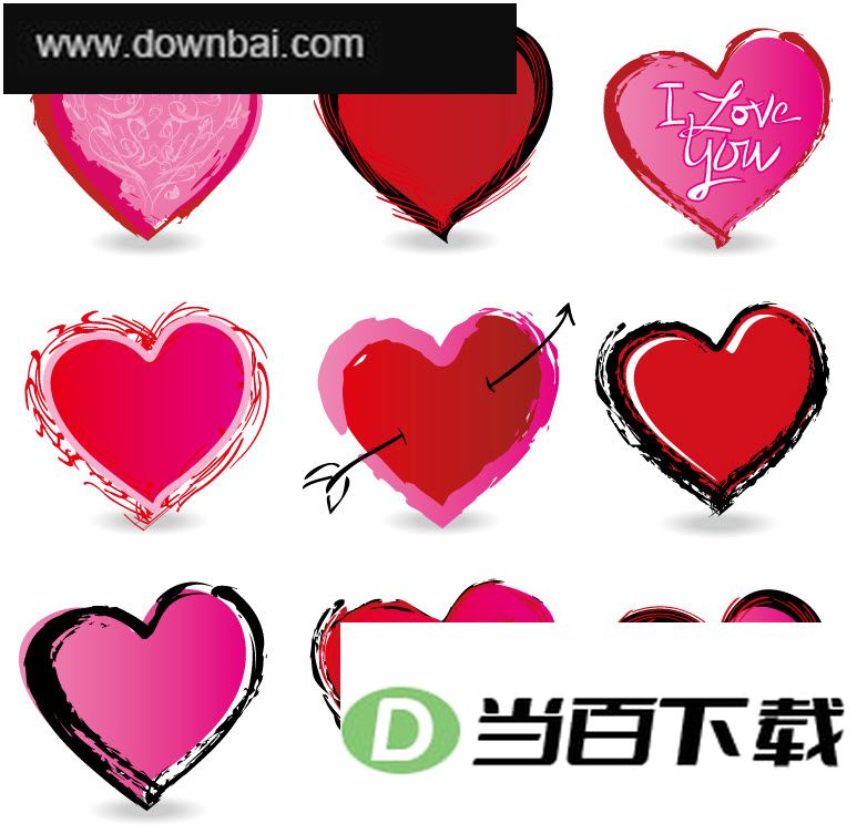 2013情人节矢量素材打包 界面截图
