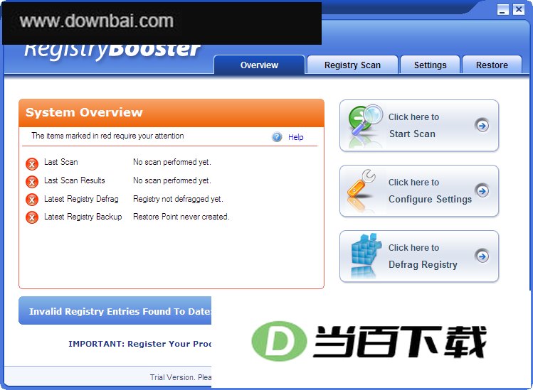 Registry Booster ϵͳ�Ż����������� ���������ͼ