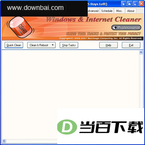 Windows And Internet Cleaner Pro������������ ���������ͼ