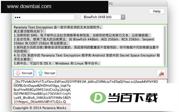 Paranoia Text Encryption for PC ���°� ���������ͼ