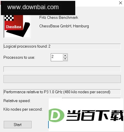 Fritz Chess Benchmark(电脑棋力测试程序) 软件截图