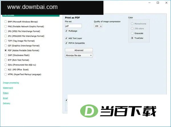 ImagePrinter pro(图片虚拟打印机) 软件截图